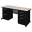 Bureau pour enseignant Nevjana Fusion avec tiroir à double caisson-23173280-131006424