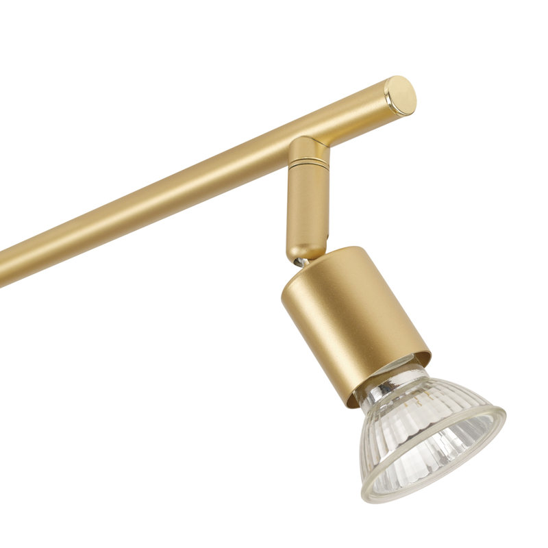 47.2'' 6 -Light Swing Arm Track Track Kit with Dimmable and Adjustable Head