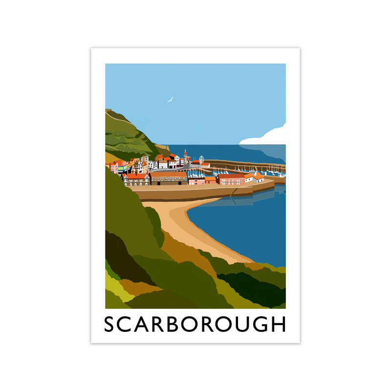 Scarborough by Richard O'Neill - Print, 84.1 cm H x 59.4 cm W
