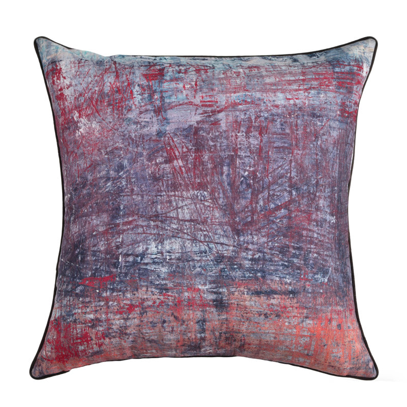 Coussin Rust Rust - multicolore - 24 po x 24 po, 24 po X 24 po