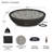RIVERSIDE Oval Propane Fire Bowl by Real Flame-1242415906-1242415907