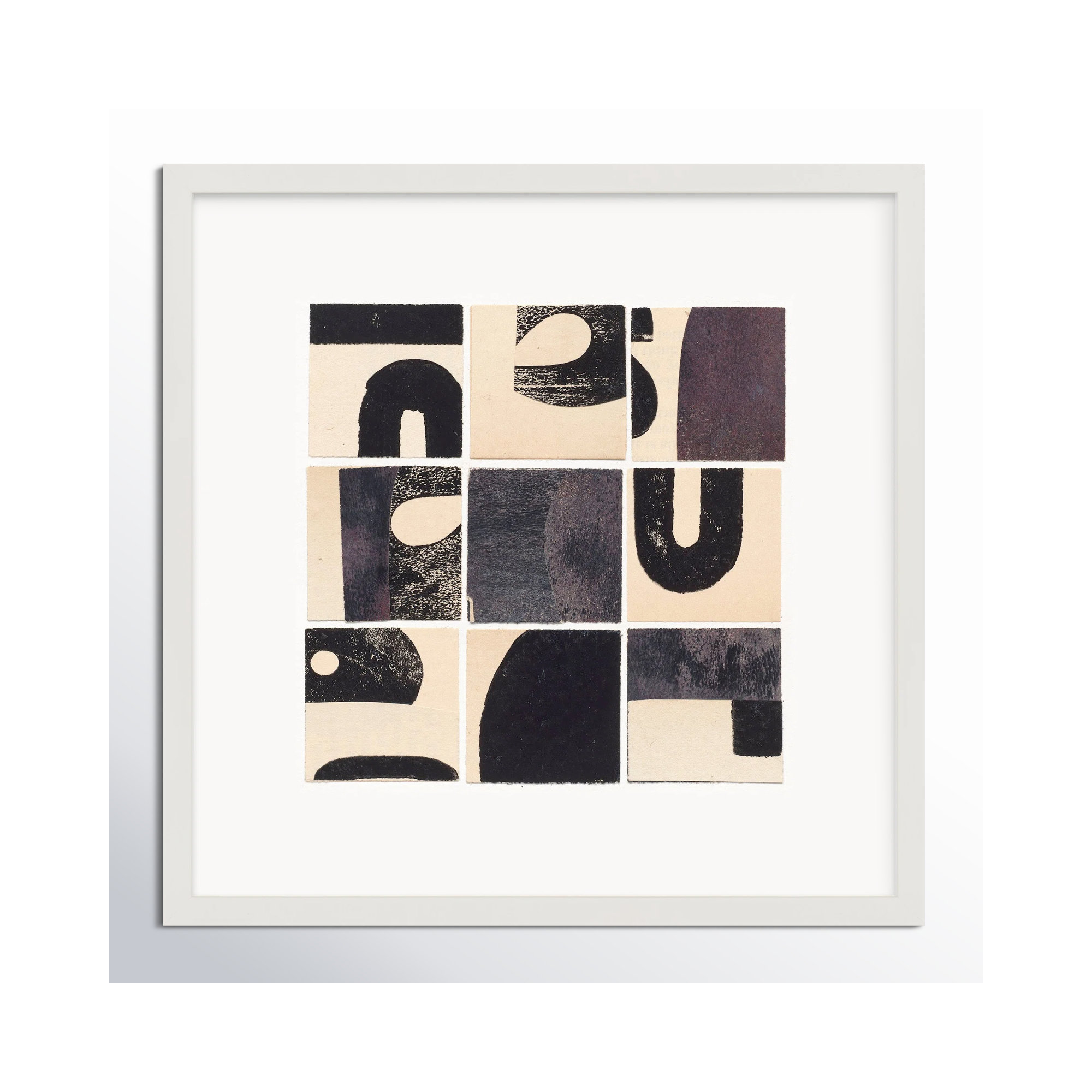 Curvy by Driftway Studio, 36" H x 36" W x 1.25" D, White