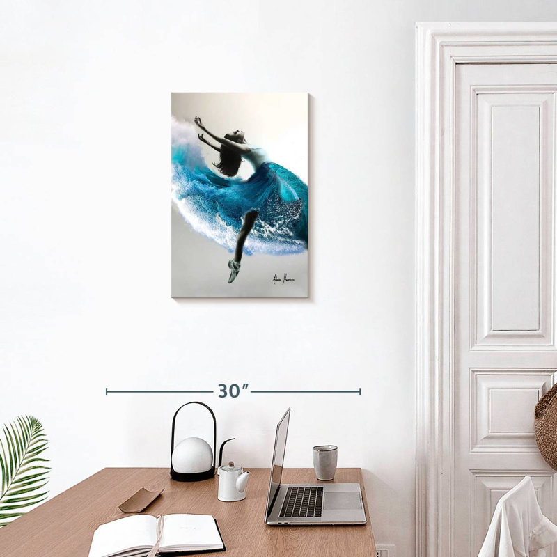 Enn Wave Dance, 24" H x 16" W