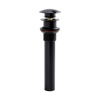 Drain escamotable pour salle de bain de style champignon 1,5 po