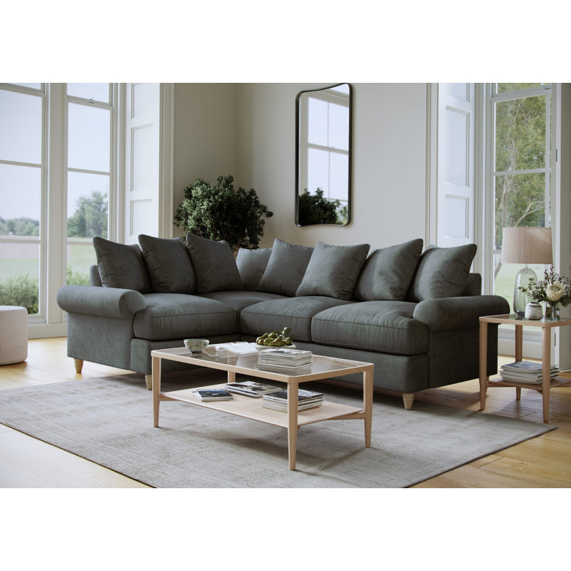 Eluster 4 Seater Sofa, Left Hand Facing, Grey