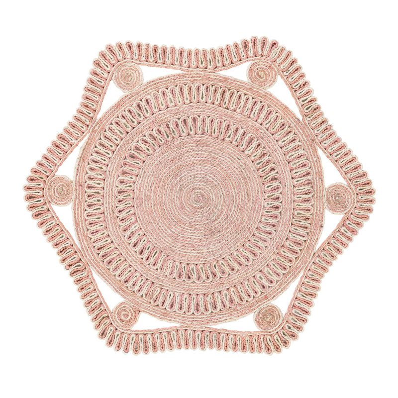 Tapis Saumya Brittnie, Rond 4 pi 1 po