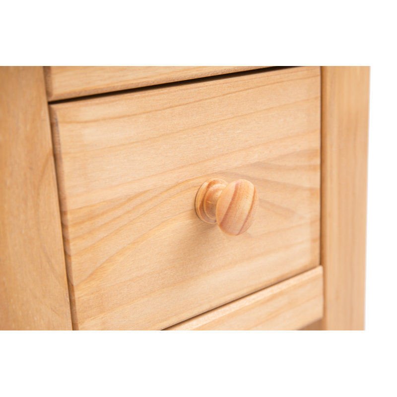 Patmos 35cm W Plywood / Laminate Board Bedside Table