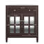 30" Bathroom Vanity With Ceramic Sink, Equipped With Adjustable Shelf And Tip-Out Tray, Bathroom Vanity With Solid Wood Legs, Silver Metal Knobs And Soft Close Hinges-2011329204