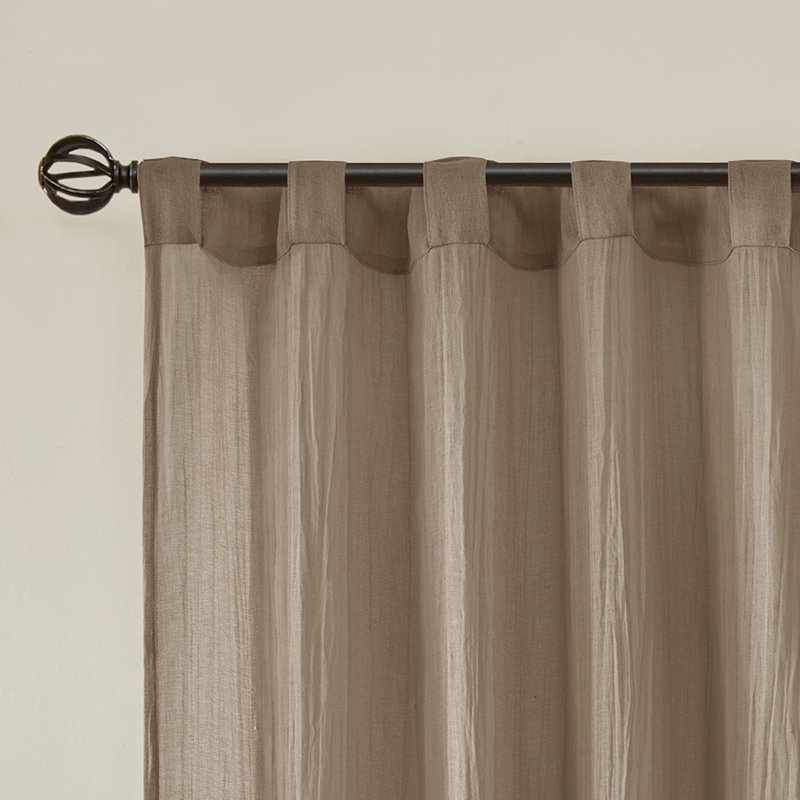Paire de rideaux Elegant, Taupe
