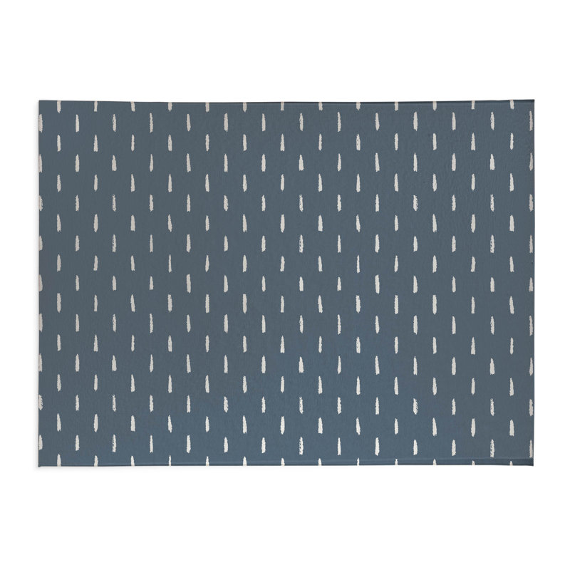 Paillasson Long Drop, Bleu, L 60 po x L 84 po