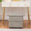 Rangement pour repose-pieds carré touffeté de 18 po de large Sierra-952059142