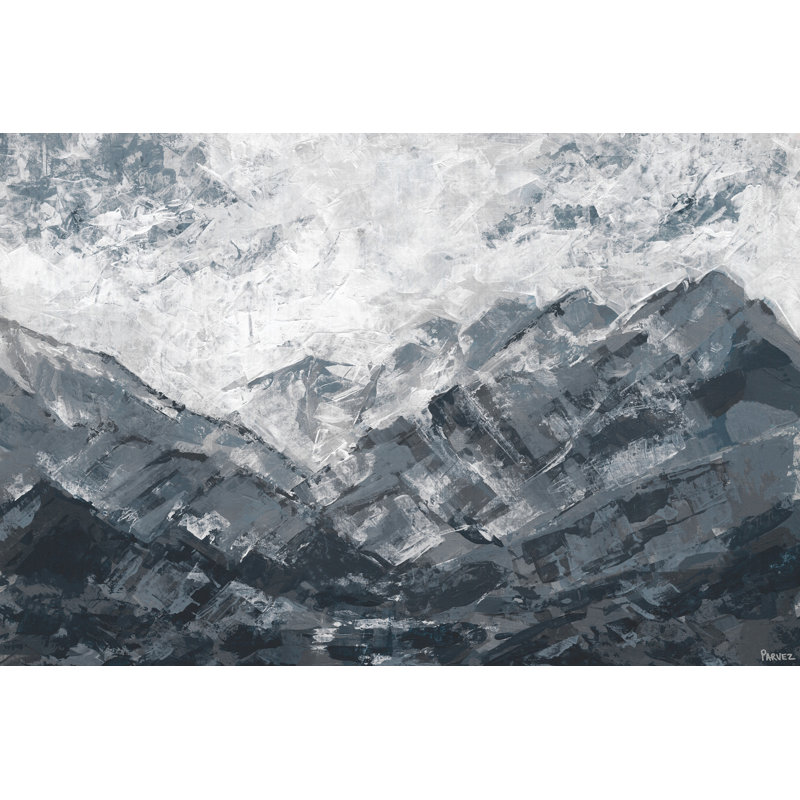 Parvez Taj - Wrapped Canvas Painting, 20cm H x 30cm W