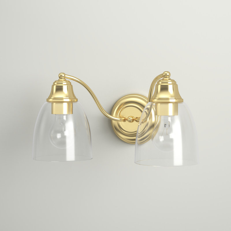 Owasa 2 - Light Dimmable Vanity Light, Polished Brass