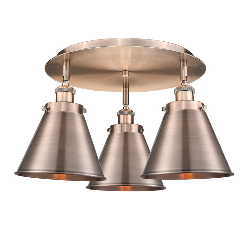 Plafonnier encastré 3 lumières Amalle