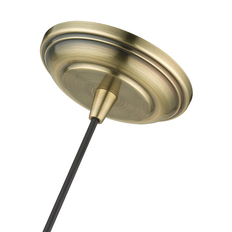 Whinnie 1 - Light Single Pendant, Antique Brass