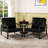 Angellina Faux Leather Armchair-1267500041