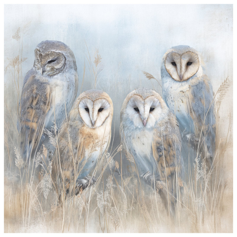 Rideaux de douche Barn Owls, 70 po l x 72 po H