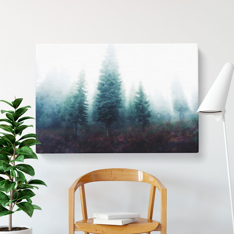 Fire Tree Forest Vol.1 Painting - Wrapped Canvas, 35cm H x 50cm W x 3cm D