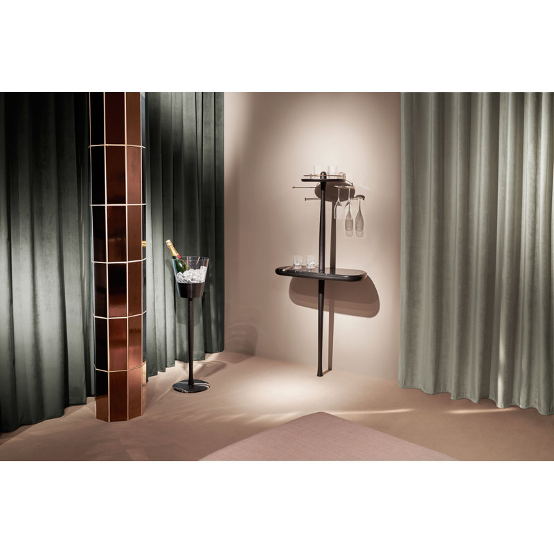 Champagnera Glass Bucket Stand, Black