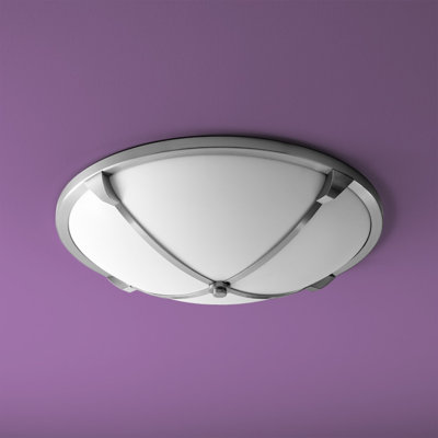 Alpha Acrylic Flush Mount