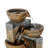 Weather Resistant Cascade Fountain with Light