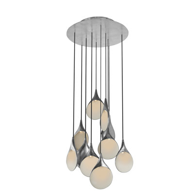 Nove Ceramica 10 - Light Glass Chandelier