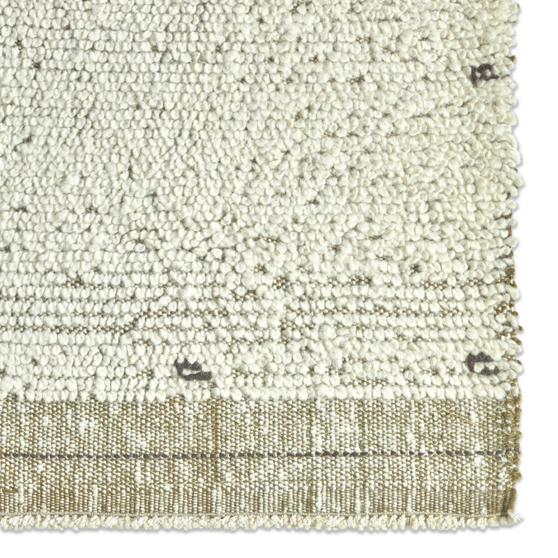 Jaipur Living Mazie HRG02 Handwoven Moroccan Ivory/Green Area Rug (8'X10'), Rectangle 8' x 10'