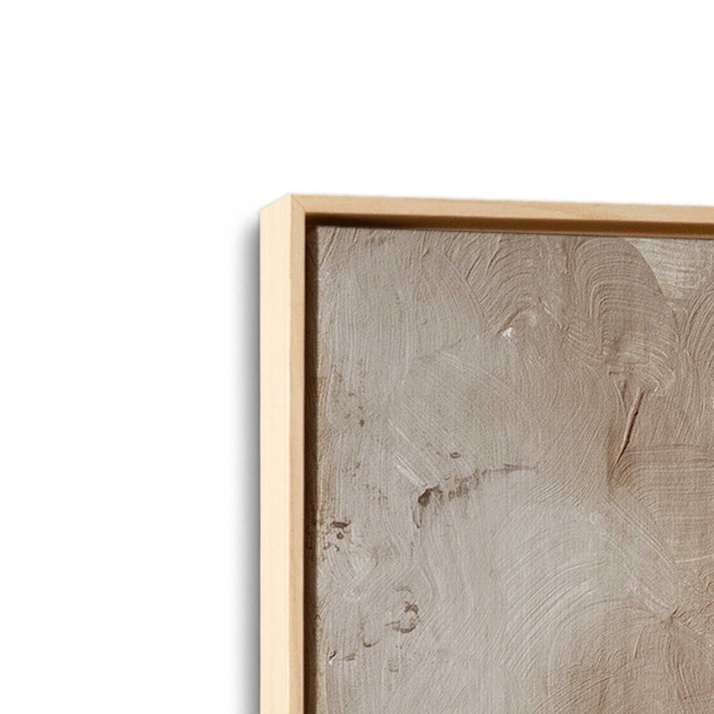 Fresco's Silent Tale Set of 2 Canvas Prints in a Frame, 19" H x 26" W, American Maple Floater Framed
