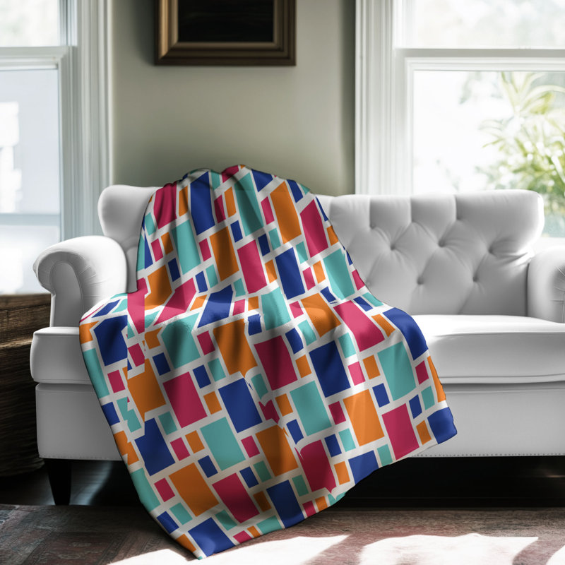 Tranquil Flash - couverture sherpa de qualité supérieure 0013, L 60 po x L 80 po