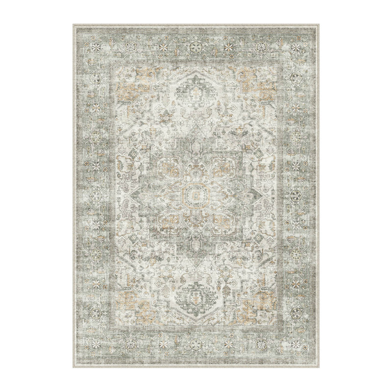 Velora Performance Oriental Rug, Rectangle 6'3" x 8'6"