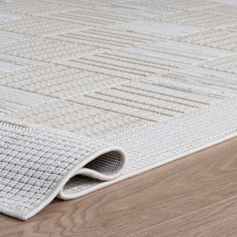 Veranda Performance Geometric Indoor Rug, Rectangle 5'3" x 7'6"