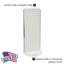 Plastique H 20,625 po x l 8 po avec 16 crochets inclus