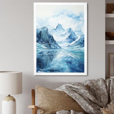Latayvia Alaska Glacial Reflections, reproduction d'art sur toile