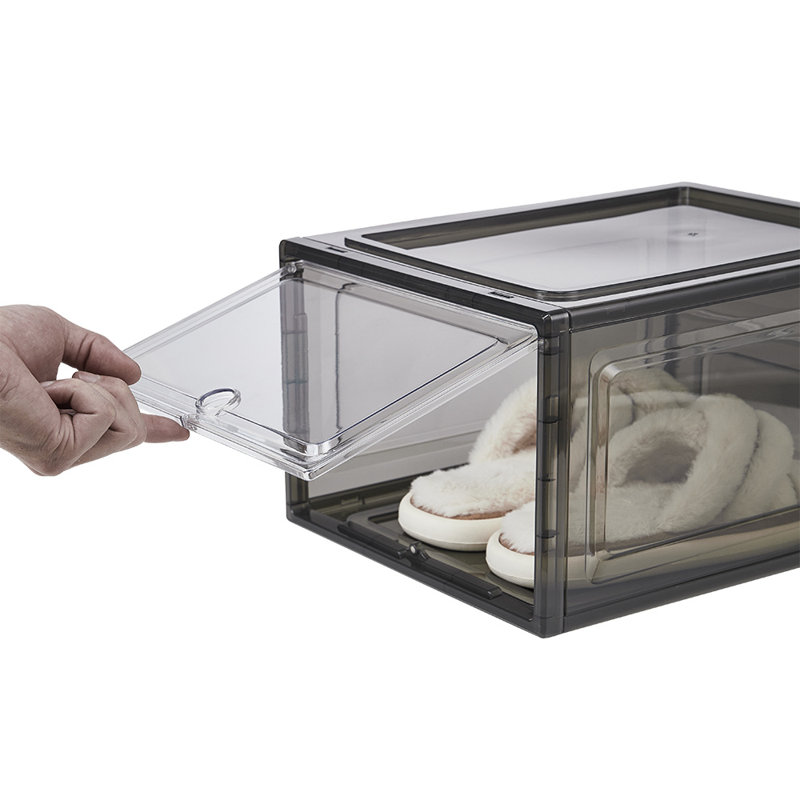 6 Pair Stackable Shoe Storage Box