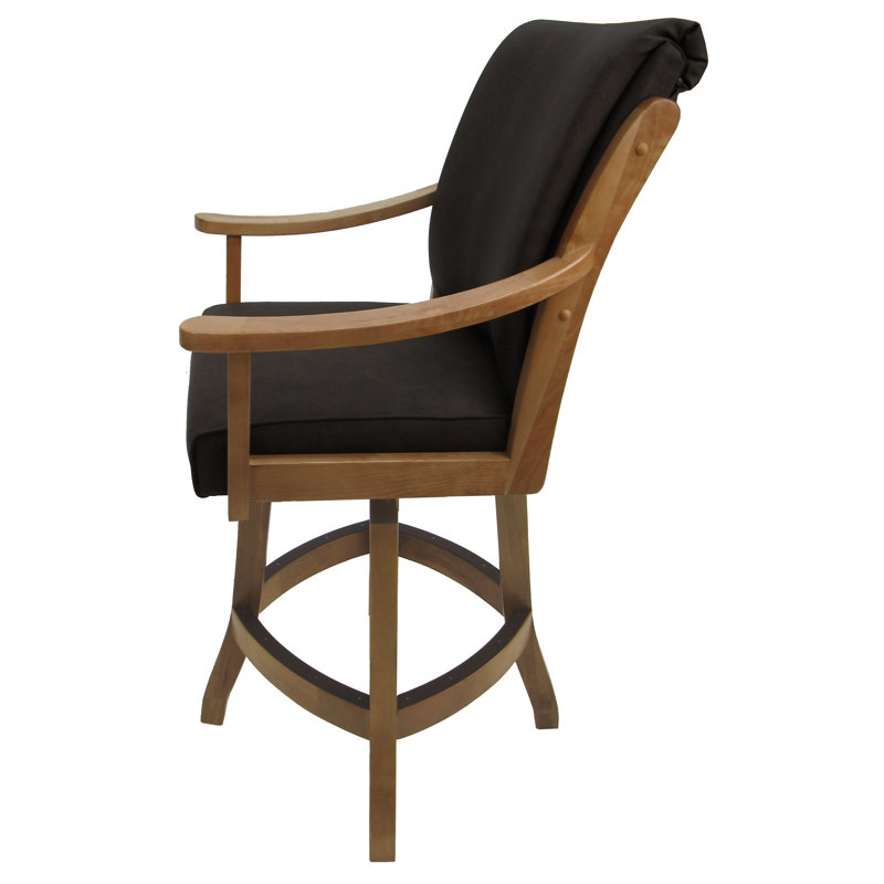 Ashlyn Swivel Wood Counter Stool, Counter Stool (26" Seat Height)