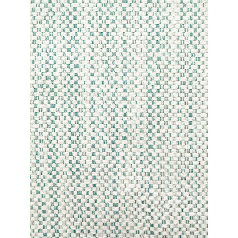 Outdoor Living Pillow Cover, Aqua Blue, Rectangle 14"H x 20"W, Pillow Cover Only - No Insert