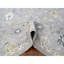 Tapis oriental surdimensionné gris moyen 11 pi 6 po x 15 pi, de conception Oushak, collection souple, en laine biologique, noué à la main, doux et moelleux