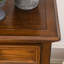 Brown Solid Wood Shoe Storage Bench