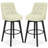 Malakeh Swivel Counter & Bar Stool with Solid Wood Frame-334551185-334551190