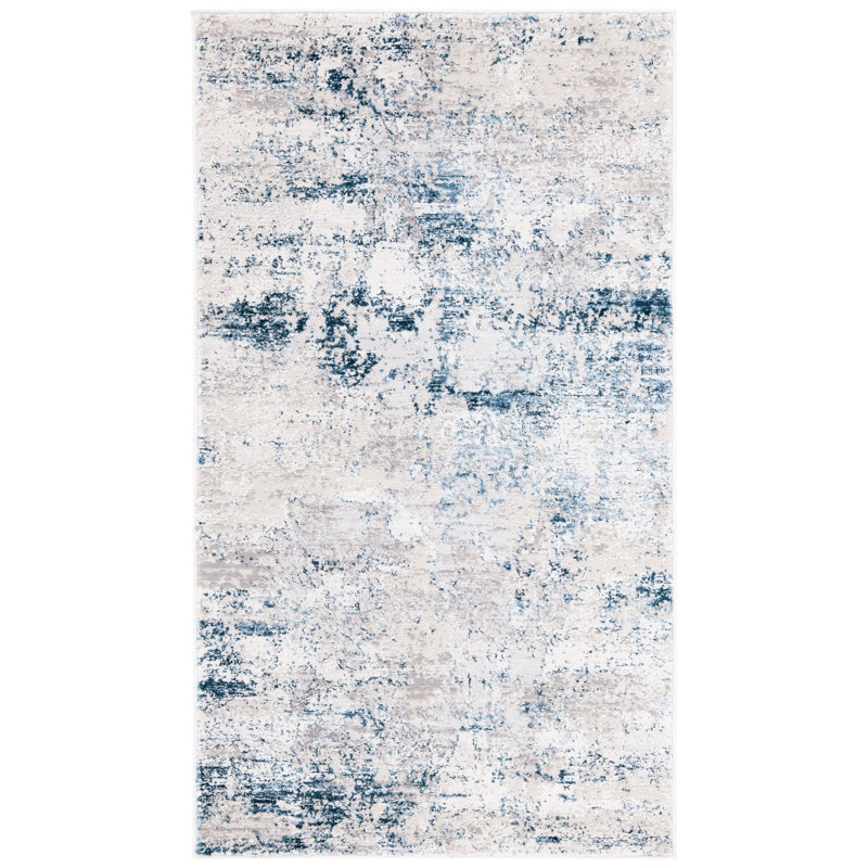 Tapis abstrait Lyster Performance, Tapis de couloir 3 pi x 5 pi
