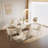 Pearlena Modern Dining Table Set-539561011-539561009