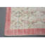Tapis turcs, tapis rouge Oushak, grands tapis 5,2 x 8,5 pi, tapis géométriques, tapis en laine, tapis rétro