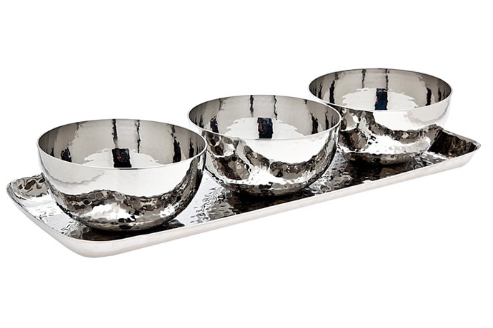 Dakota Fields Stevensville Stainless Steel Serving Bowl