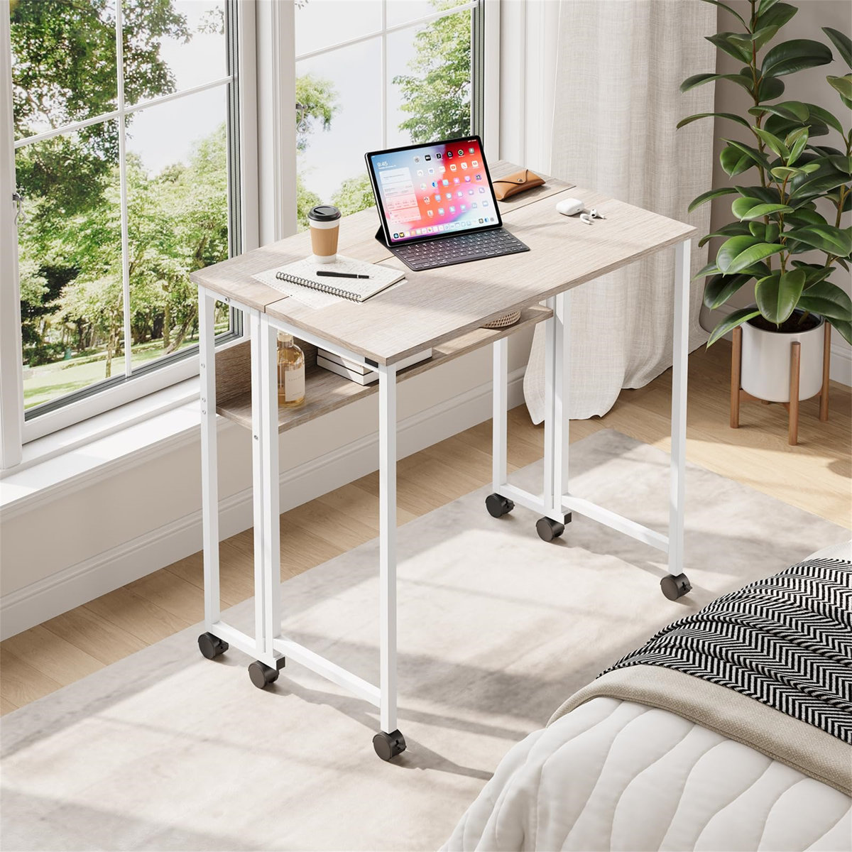 17 Stories 80Cm W Rectangular Computer Desk | Wayfair.co.uk