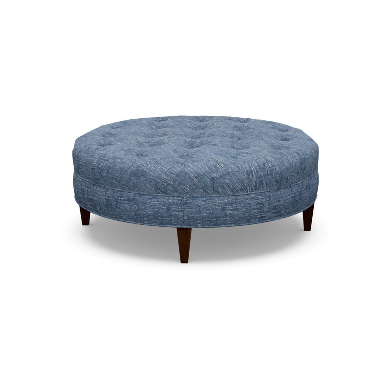 Round Ottoman, Walnut, 9637-82