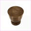 Table basse en métal cuivré peu encombrante - table d'appoint haute de 22 po Boho-Glam, assemblage minimal pour le salon et la chambre à coucher-494729584