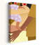 Gentle Family Embrace Abstract Minimalist Modern Portrait Wall Art Print by Bea Muller - Wrapped Canvas Print-132375391