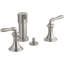 Devonshire Vertical Spray Bidet Faucet with Lever Handles-913937436