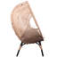 Fauteuil à œufs en rotin exquis pour une détente et un style ultimes-1459060623