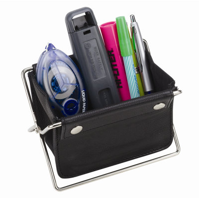Leather Desk Organizer Set